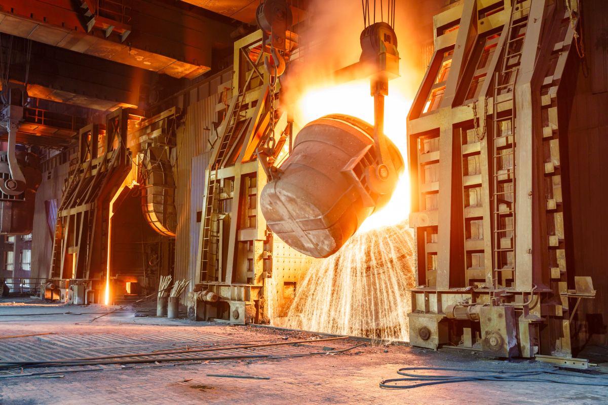 Steel melting shop operation